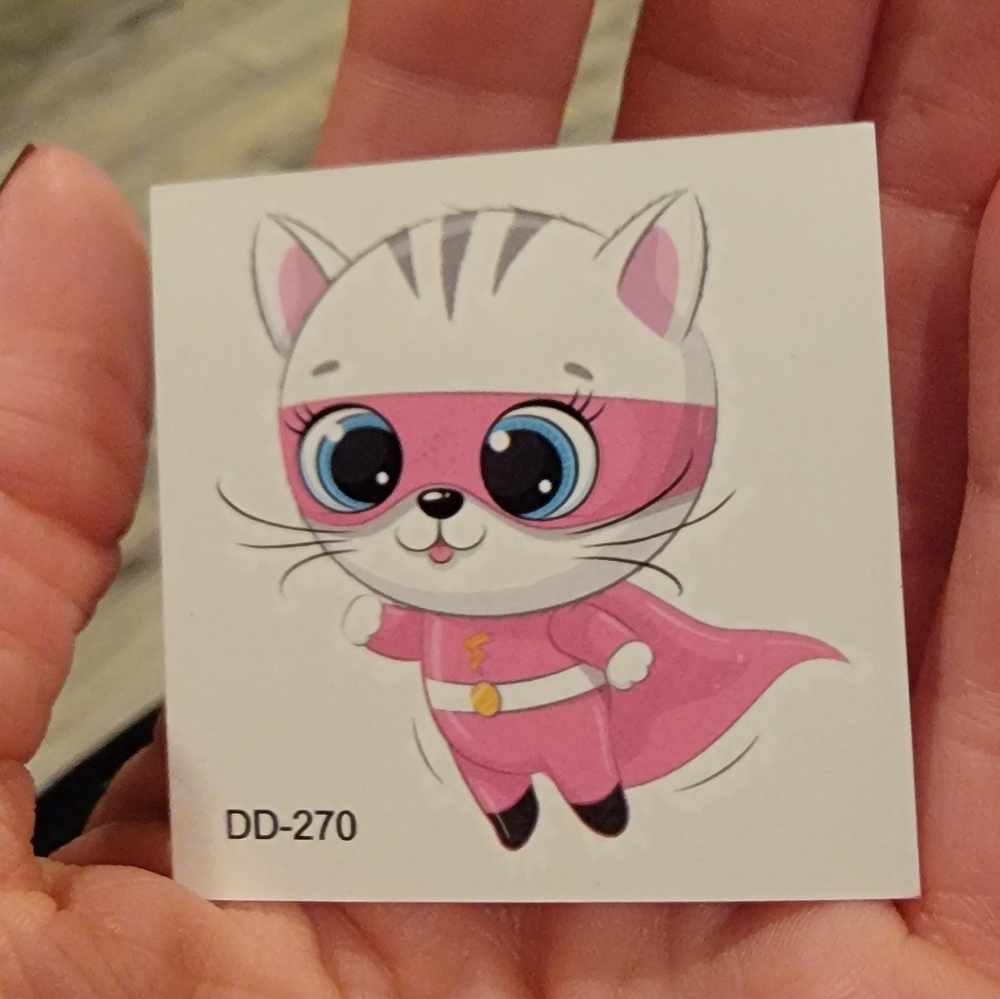 Colorful Temporary Tattoo Set - Picture 6 of 8